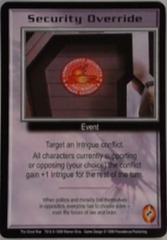 Security Override - Common